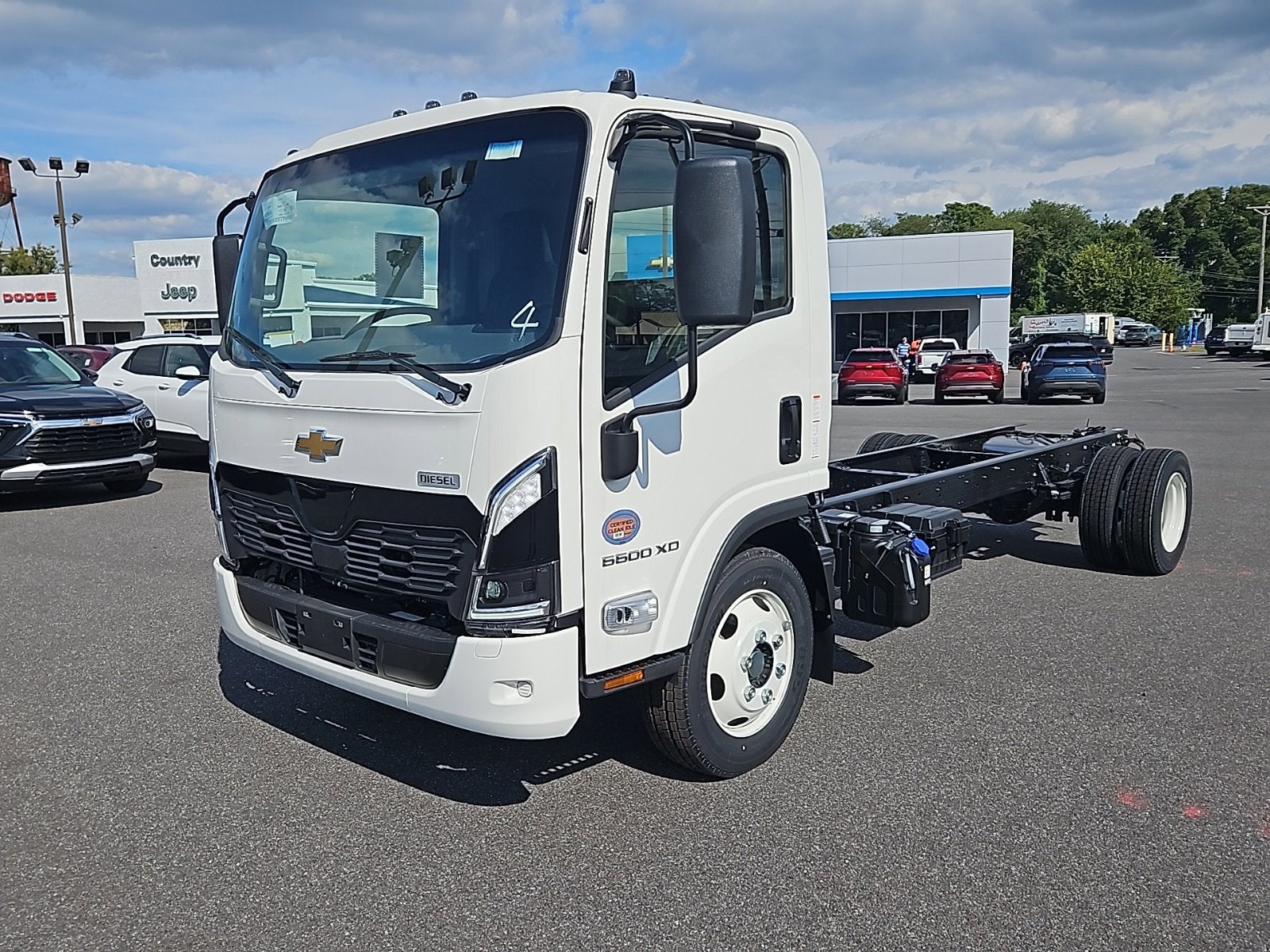 2025 Chevrolet Low Cab Forward 5500 XD MED ASH GRAY