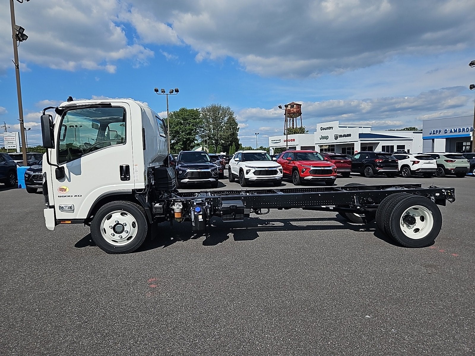 2025 Chevrolet Low Cab Forward 5500 XD MED ASH GRAY